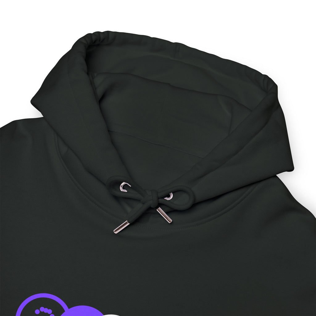 Hoodie 2F – detail výšivky loga 2F