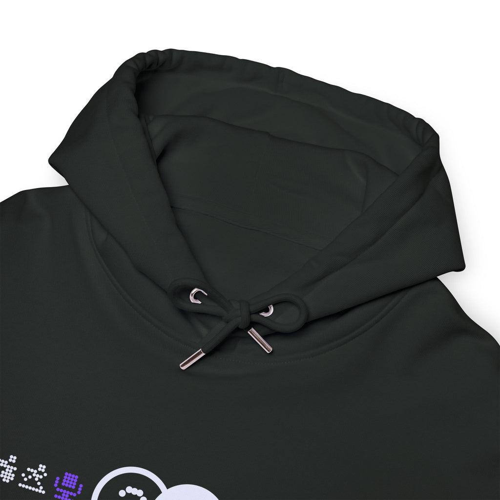 Hoodie Druhá fáze – detail kapuce a lemu
